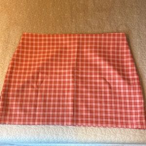 Urban Outfitters Plaid Mini Skirt